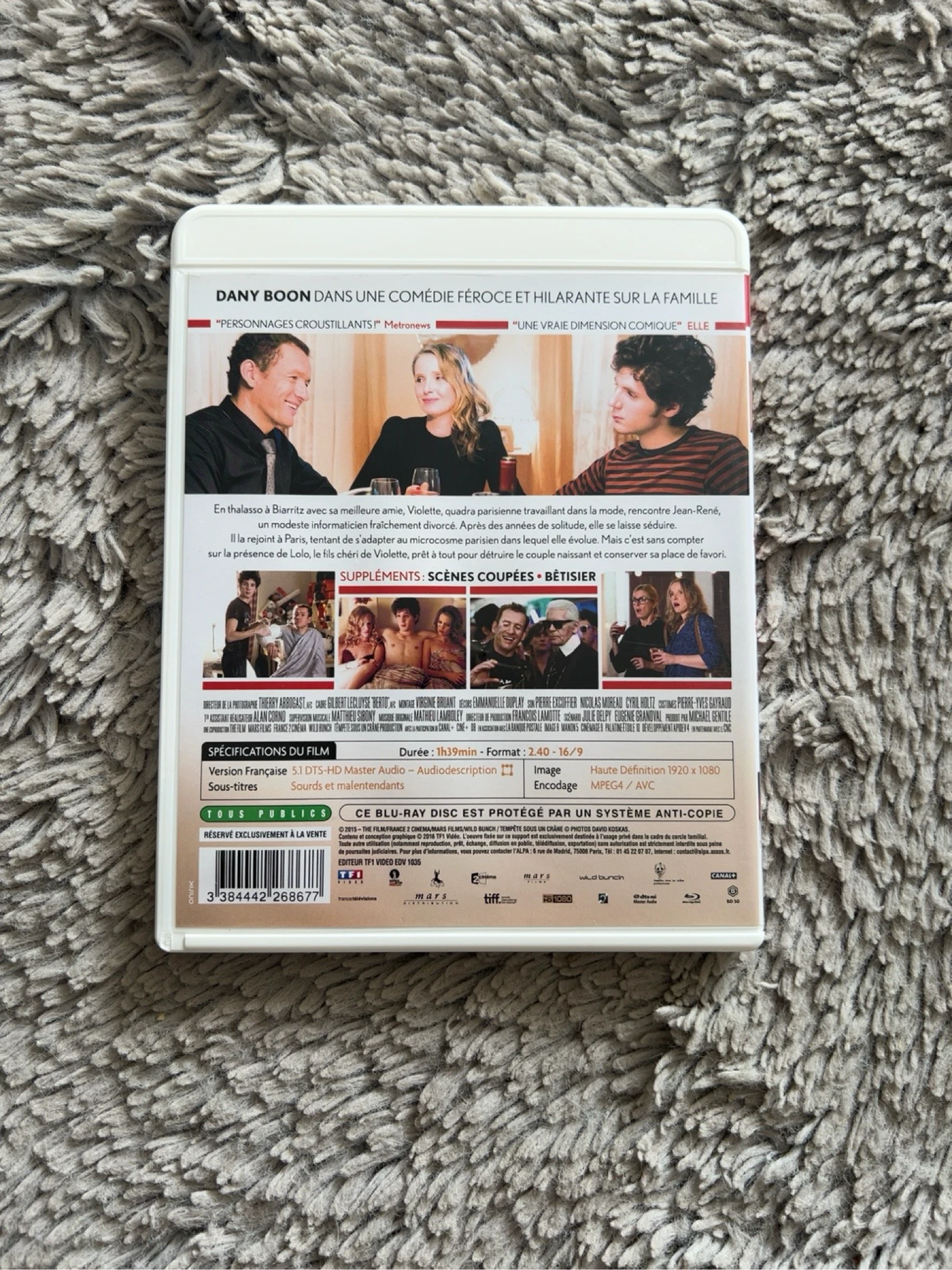 Blu-ray LOL – Dany Boon, Julie Delpy – French Comedy – Very good condition – photo 2